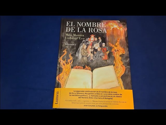 Vídeo relacionado con El nombre de la rosa (la novela gráfica) 2: Volumen 2 (de 2) (Lumen Gráfica)