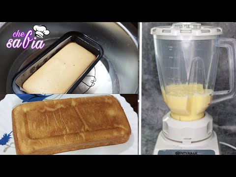 10 min recepie | Hot milk cake in blender | recepie without oven | Safia's recepies