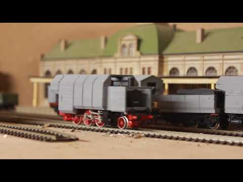 3d printed ww1 panzerzug br 91 ho liliput kpev t9.3 German armoured train ho oo