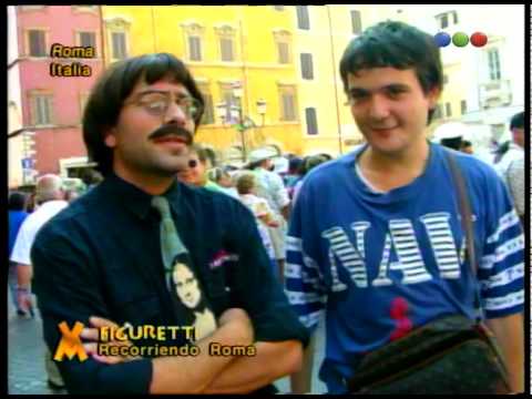 Figuretti touring Rome - Videomatch 1997