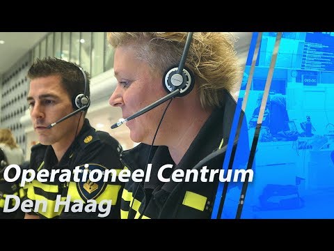 De meldkamer, OC Den Haag, overvaller aangehouden door Politie.