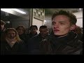 Een eerste stille tocht voor Daniel van Cotthem op 10 januari 2000. Beeld: TV Rijnmond (archief)