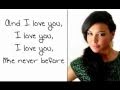 Glee - Songbird (Lyrics)