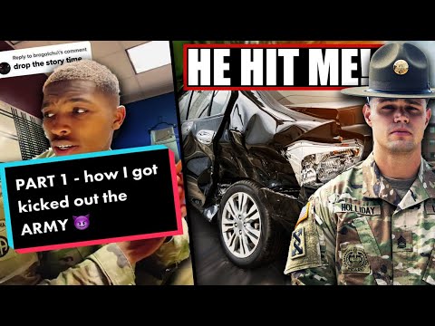 Army Soldier RUNS OVER His Drill Sergeant IN A CAR While Trying To Escape