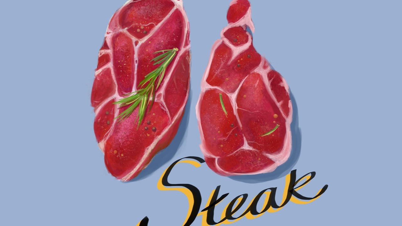 Illustration Timelapse - Steaks