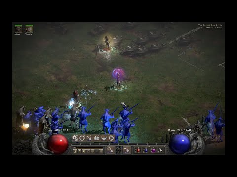 Bowazon Testing - Top-tier Witchwild String Pride Build, Cows P1 - Diablo 2 Resurrected