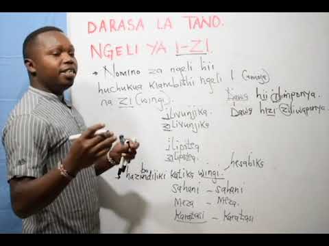 Class 5 - Kiswahili (Ngeli Ya I-Zi)