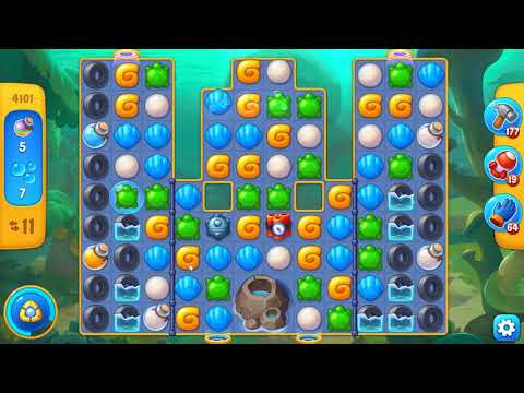 Fishdom level 4101 🐠 Playrix HD 👋😘✌