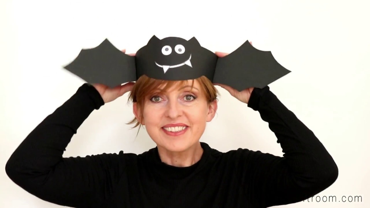 Printable Bat Hat Craft