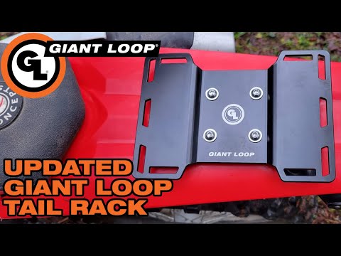 Inexpensive, Universal Fit Rear Motorcycle Rack: The Updated Giant Loop Tail Rack is Here!