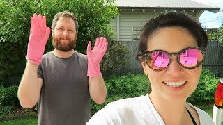 Putting in the walls and roof issues // CAMPER VAN CONVERSION Ep. 7