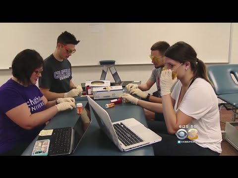 Age Simulation Lab Gives Students Insight Into Elderly Struggles