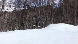 鷲ヶ岳スキー場  2018-01.20.21 スノーボード［滑走動画］
