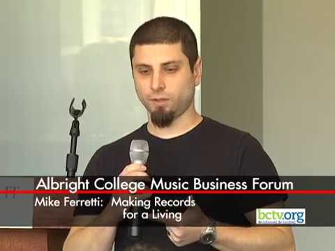 Mike Ferretti:  Making Records for a Living