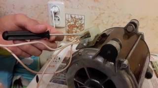 Подключение мотора от стиральной машины