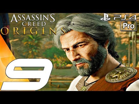 Assassin's Creed Origins - Gameplay Walkthrough Part 9 - Crocodile's Scales & The Sickness (PS4 PRO)