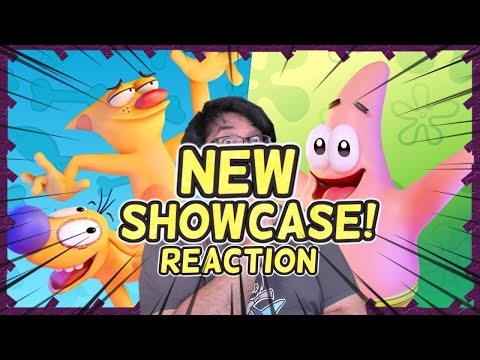 PATRICK + CATDOG SHOWCASE! (MABI REACTS: Nickelodeon All-Star Brawl Gameplay Reaction)