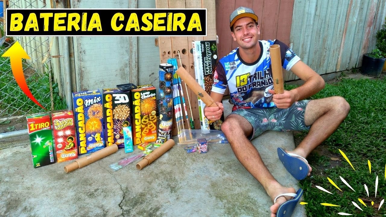 Minha QUEIMA DE FOGOS 2022/2023 COM BATERIA CASEIRA💥🎆🎇