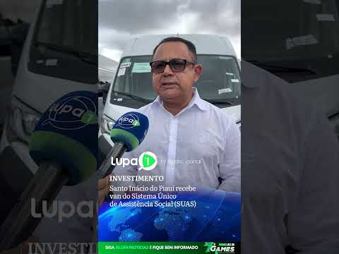 INVESTIMENTO: Santo Inácio do Piauí recebe van do Sistema Único de Assistência Social (SUAS).