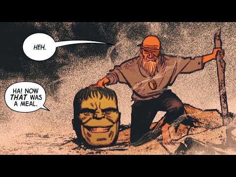 That time Dr. Strange killed Dormammu with Hulk's head.