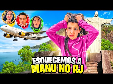 O AVIÃO PARTIU E MANU FICOU * Ela ficou com muito medo 😰