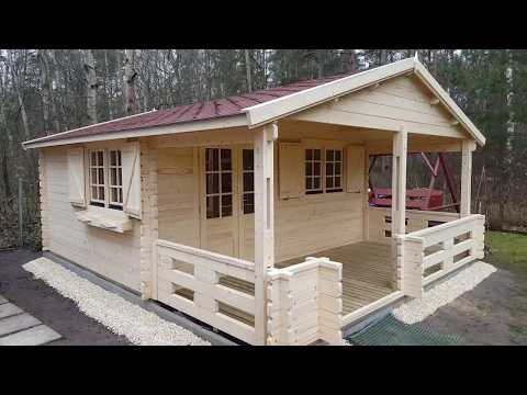 Domek letniskowy 5.0x4.0 plus taras