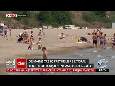 Aglomerație pe litoralul românesc! Sunt așteptați 100.000 de turiști