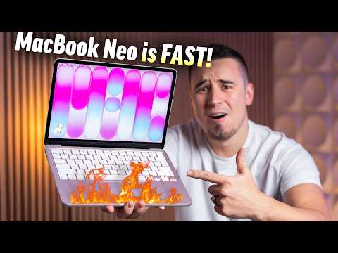 Apple's $500 MacBook Neo is FASTER than you think