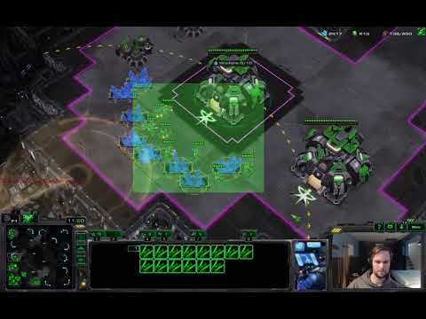 Mass Raven vs Bio + Nukes + Ravens - TvT - Starcraft 2 LotV