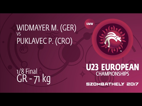 1/8 GR - 71 kg: M. WIDMAYER (GER) df. P. PUKLAVEC (CRO) by TF, 10-0