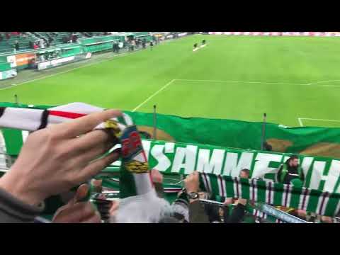 Rapid Wien, Hymne im 330. Wiener Derby gegen FK Austria Wien am 08.12.2019