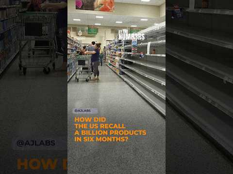 How did the US recall a billion products in six months? | By The Numbers