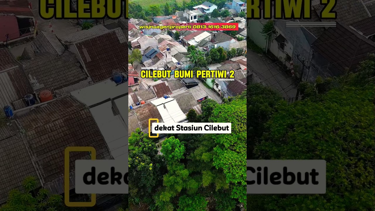 Cilebut Bumi Pertiwi 2 Rumah Huk Tanah Luas Murah Dekat Stasiun Cilebut Lingkungan Aman Tenang Adem Bebas Banjir