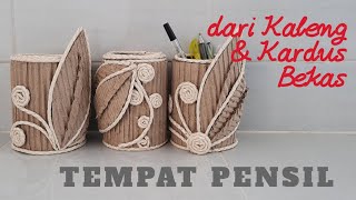 Download lagu DIY TEMPAT PENSIL DARI KALENG DAN KARDUS BEKAS mp3
