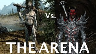 Skyrim Arena-Giants Vs. Dremora Lords