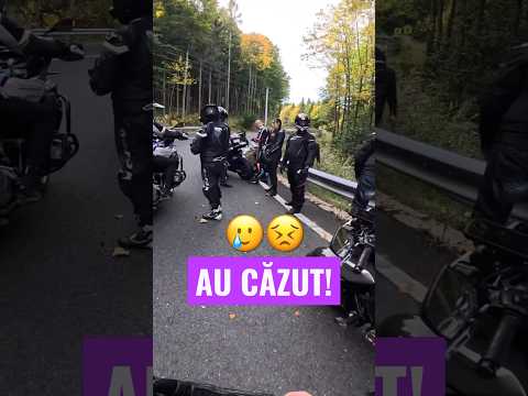 Au căzut!🍏🍎 #motorcycle #motovlog #bikers #bikergirl #crash #apple #funny