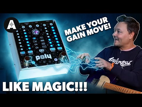 Poly Effects Flat V Josh Smith Signature Analog Gain & Filter Pedal image 6