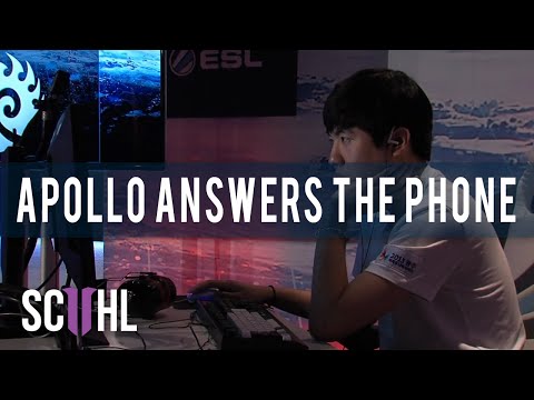 Apollo answers his phone on-air - IEM Gamescom