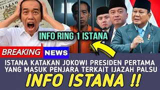 Download lagu RING 1 ISTANA MENGATAKAN, BISA JADI JOKOWI PRESIDEN PERTAMA YANG MASUK P3NJ4R4 TERKAIT IJAZAH PALSU mp3 Download lagu RING 1 ISTANA MENGATAKAN, BISA JADI JOKOWI PRESIDEN PERTAMA YANG MASUK P3NJ4R4 TERKAIT IJAZAH PALSU mp3