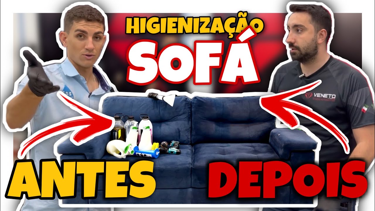 AULA COMPLETA DE HIGIENIZAÇÃO DE SOFÁ | Com @sosmetodo