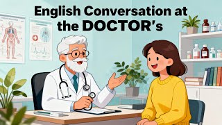 "A Visit to the Doctor – Easy English Conversation for Beginners | Learn Medical Vocabulary Fast!