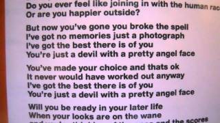 Angel face - Tony Banks