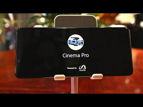 All the settings of the Sony Xperia 5II Cinema Pro app!