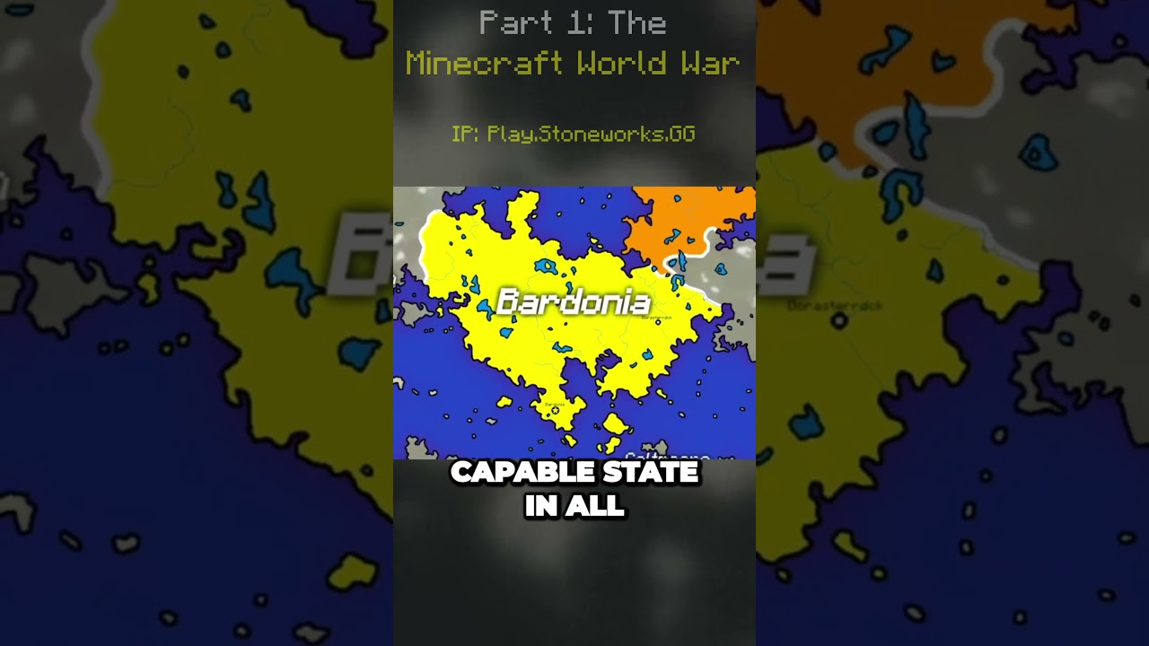 The Start of Minecraft's World War #stoneworks