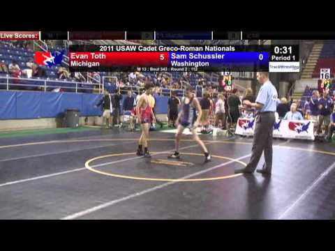 Cadet Greco 112 - Evan Toth (MI) vs. Sam Schussler (WA)