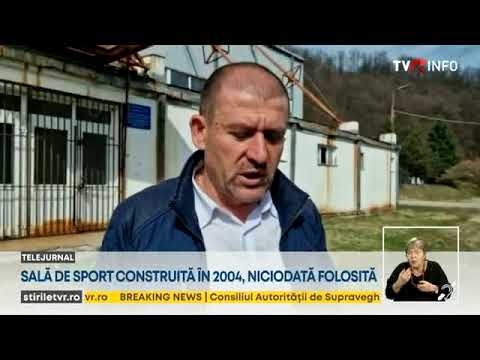 Investiție inutilă și păguboasă în județul Gorj. O sală de sport nu a fost folosită niciodată