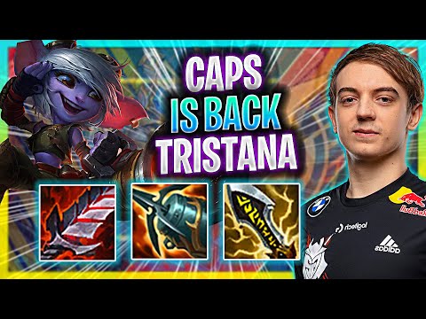 CAPS BRINGS BACK TRISTANA! | G2 Caps Plays Tristana Mid vs Yone! | Season 2023