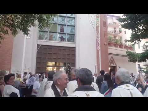 Alzata del panno Maria SS. del Carmine Salerno 2023 16/06/2023