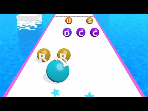 ABC Run - 2048 Alphabet Runner - All Levels Gameplay (Part 1)