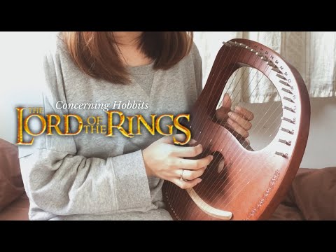CONCERNING HOBBITS from The Lord of the Rings (lyre harp cover & arr. by janine faye)